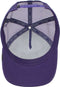 Goorin Bros Cap - Lone Wolf - Purple - One Size - Trucker Cap - Pet Heren - Petten - Caps