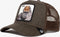 Goorin Bros Cap - The Boss - Brown Felt / Wool - One Size - Trucker Cap - Pet Heren - Petten - Caps