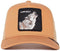Goorin Bros Pet - Lone Wolf - One Size - Sand - Trucker Cap Heren - Pet Heren Volwassenen - Pet Dames - Petten - Trucker Cap Heren