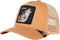 Goorin Bros Pet - Lone Wolf - One Size - Sand - Trucker Cap Heren - Pet Heren Volwassenen - Pet Dames - Petten - Trucker Cap Heren
