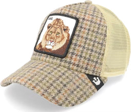 Goorin Bros - Plaid Lodge King Olive Trucker