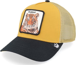 Goorin Bros - The Wildcat Tiger Big Cats Mustard A-Frame Trucker Cap