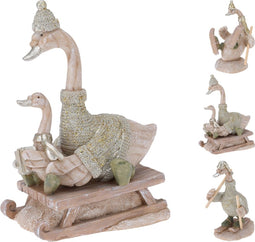 Goose 15 cm 3ass Champagne