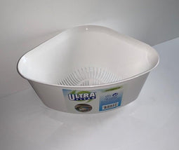 Gootsteenbakje kunststof wit