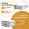 Goozzy® dons dekbed - 100% donzen dekbed – All year enkel - premium - 200x200 cm
