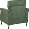 VIETAS - Fauteuil - Groen - Polyester