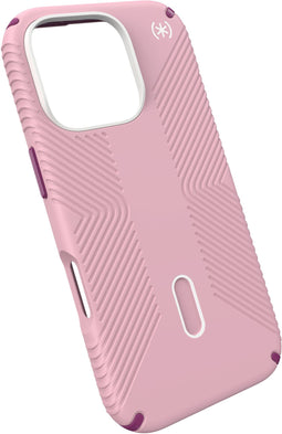 Speck Presidio2 Grip - ClickLock - 4 Meter valbescherming - Roze (iPhone 16 Pro)