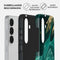 Burga Samsung Galaxy S25 - Tough Case - 2-laagse bescherming - Groen