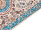 GORDES - Loper tapijt - Beige/Blauw - 80 x 240 cm - Polyester