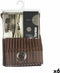 Gordijn 140 x 260 cm Bruin (6 Stuks)