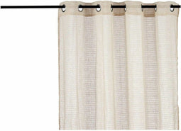Gordijn Beige 140 x 0,1 x 260 cm (6 Stuks)