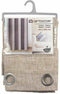 Gordijn Beige 140 x 0,1 x 260 cm (6 Stuks)