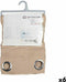 Gordijn Beige 140 x 0,1 x 260 cm (6 Stuks)