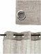 Gordijn Bruin 140 x 0,1 x 260 cm (6 Stuks)