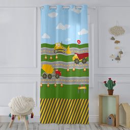 Gordijn HappyFriday MR FOX Multicolour 140 x 265 cm