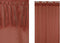 Gordijn Home ESPRIT Terra cotta 140 x 260 x 260 cm