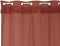 Gordijn Home ESPRIT Terra cotta 140 x 260 x 260 cm