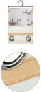 Gordijn Strepen Bruin 140 x 0,1 x 260 cm (6 Stuks)