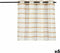 Gordijn Strepen Bruin 140 x 0,1 x 260 cm (6 Stuks)