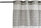 Gordijn Strepen Donker grijs 6 Stuks (140 x 0,1 x 260 cm)