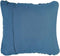 GOREME - Sierkussen set van 2 - Blauw - 45 x 40 cm - Katoen