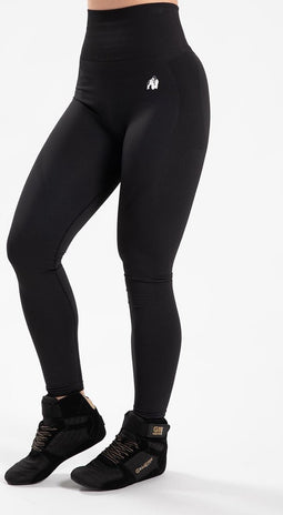 Gorilla Wear Olivia Seamless Leggings - Zwart - S/M