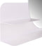 Gorillz Clever Wandspiegel met Plankje - spiegel rond - 85 x 56 cm - Wit