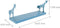 Gorillz Giraffe Kids - Babykamer - wandplanken - Boekenplank - Blauw