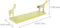 Gorillz Giraffe Kids - Babykamer - wandplanken - Boekenplank - Geel