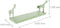 Gorillz Giraffe Kids - Babykamer - wandplanken - Boekenplank - Groen