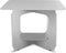 Gorillz Grado Bijzettafel - 60 x 50 cm - Koffietafel - Industrieel - Nachtkast - Staal - Wit