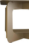 Gorillz Grado Bijzettafel - 60 x 50 cm - Koffietafel - Industrieel - Nachtkast - Staal - Goud - Gold