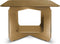 Gorillz Grado Bijzettafel - 60 x 50 cm - Koffietafel - Industrieel - Nachtkast - Staal - Goud - Gold