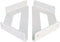 Gorillz Hower Plankdragers Metaal - Set van 2 - Legplankdragers - Wit