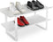 Gorillz Layer - Schoenenbank Met opbergruimte - Schoenenrek - Schoenenkast - 8 Paar - 80 cm - Wit