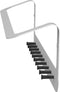 Gorillz Linea - Wandkapstok Met Kledinghanger - Hangende Wandkapstok - 10 Kapstok Haken - Wit