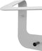 Gorillz Linea - Wandkapstok Met Kledinghanger - Hangende Wandkapstok - 10 Kapstok Haken - Wit