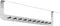 Gorillz Linea - Wandkapstok Met Kledinghanger - Hangende Wandkapstok - 10 Kapstok Haken - Wit