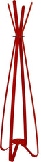Gorillz Modi - kapstok staand- staande kapstok - 8 haken - Metaal - 170 cm - Rood