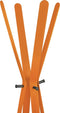 Gorillz Modi - kapstok staand- staande kapstok - 8 haken - Metaal - 170 cm - Oranje