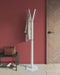 Gorillz Molto - Staande Kapstok - 18 kapstokhaken Staande Kleerhanger (175 x 35 x 40 cm) - Metaal - Wit