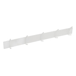 Gorillz Mystiek Five - Wandkapstok - 10 kapstok haken - Wit