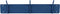 Gorillz Mystiek Three - Wandkapstok - 6 Kapstok haken - Blauw