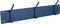 Gorillz Mystiek Three - Wandkapstok - 6 Kapstok haken - Blauw