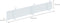 Gorillz Mystiek Three - Wandkapstok - 6 Kapstok haken - Wit