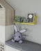 Gorillz Panda Kids - Kinderkamer - Babykamer - Boekenplank - Geel