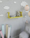 Gorillz Panda Kids - Kinderkamer - Babykamer - Boekenplank - Geel