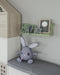 Gorillz Panda Kids - Kinderkamer - Babykamer - Boekenplank - Groen