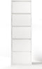 Gorillz Paw Fem- Schoenenrek Opbergrek – Schoenenkast - Metaal - Wit