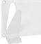 Gorillz Raw XL - Industrieel kapstok wandkapstok - 10 Kapstok haken - 70cm - Wit